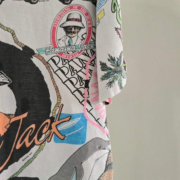 Vintage Panama Jack T-shirt (All Over Print) - Picture 9 of 13